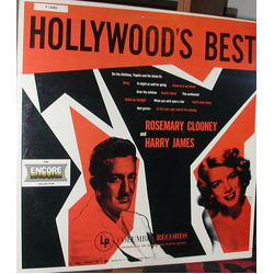 Harry James (2) Rosemary Clooney Hollywood's Best VINYL LP - Compilation