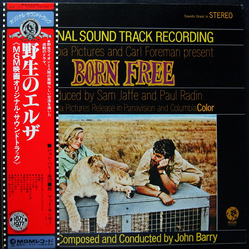 John Barry Born Free (Original Sound Track Recording) VINYL LP - Stereo