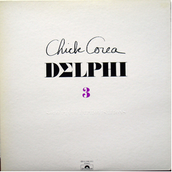 Chick Corea Delphi 3 Solo Piano Improvisations VINYL LP