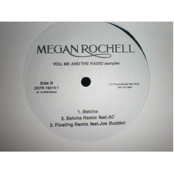 Megan Rochell You, Me And The Radio Sampler VINYL 12" - Promo Sampler