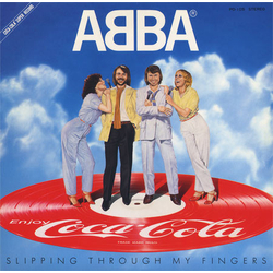 Abba Slipping Through My Fingers VINYL 7" - 45 RPM Picture Disc Promo Single Single Sided Stereo