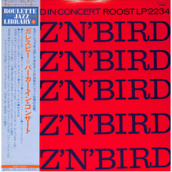 Charlie Parker Dizzy Gillespie Diz 'N' Bird In Concert VINYL LP - Compilation Mono Reissue