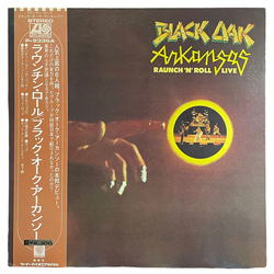 Black Oak Arkansas Raunch 'N' Roll Live VINYL LP
