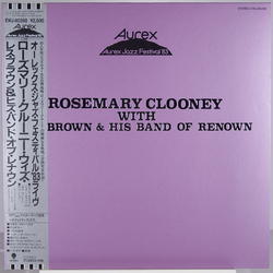 Les Brown And His Band Of Renown Rosemary Clooney Aurex Jazz Festival 83 VINYL LP - Stereo
