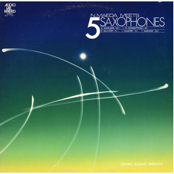 Norio Maeda N.Maeda Meets 5 Saxophones VINYL LP - Stereo
