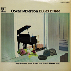 Oscar Peterson Blues Etude VINYL LP - Repress Stereo US