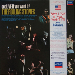 The Rolling Stones Got Live If You Want It! VINYL LP - Reissue Stereo