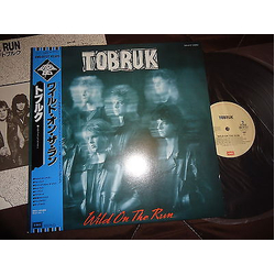 Tobruk Wild On The Run VINYL LP