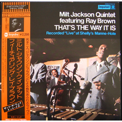 Milt Jackson Quintet Ray Brown That's The Way It Is VINYL LP - Reissue Stereo
