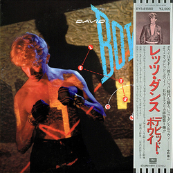 David Bowie Let's Dance = レッツ・ダンス VINYL LP - Stereo Japan
