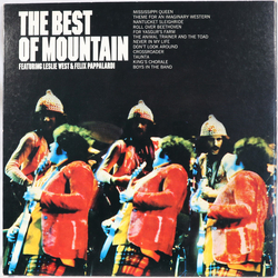 Mountain The Best Of Mountain VINYL LP - Compilation Promo Stereo