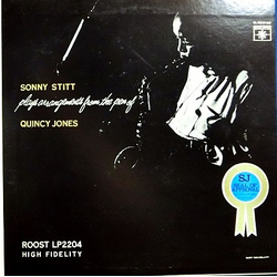 Sonny Stitt Sonny Stitt Plays Arrangements From The Pen Of Quincy Jones VINYL LP - Mono Reissue