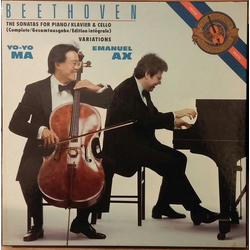 Emanuel Ax Ludwig Van Beethoven Yo-Yo Ma The Sonatas For Piano & Cello / Variations VINYL LP - Compilation Stereo