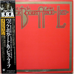 Beck Bogert & Appice Beck, Bogert & Appice Live VINYL LP - Reissue
