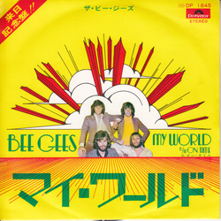 Bee Gees My World VINYL 7" - 45 RPM Single