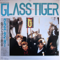 Glass Tiger The Thin Red Line VINYL LP - Limited Edition