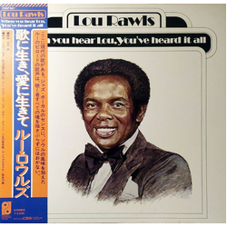 Lou Rawls When You Hear Lou, You've Heard It All VINYL LP - Stereo