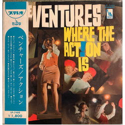The Ventures Where The Action Is VINYL LP - Stereo Japan