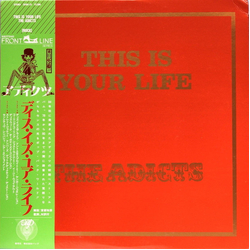 The Adicts This Is Your Life VINYL LP - Compilation Promo