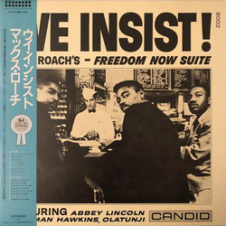Max Roach We Insist! Max Roach's Freedom Now Suite VINYL LP - Reissue Stereo