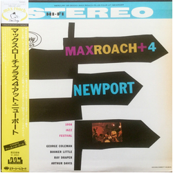 Max Roach Quintet Max Roach + Four At Newport VINYL LP - Reissue Stereo