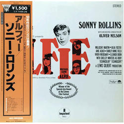 Oliver Nelson Sonny Rollins Original Music From The Score "Alfie" VINYL LP - Reissue Stereo