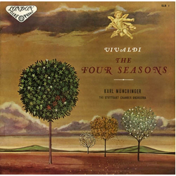 Antonio Vivaldi Karl Münchinger Reinhold Barchet Stuttgarter Kammerorchester The Four Seasons = 合奏協奏曲 作品8 「四季」 VINYL LP - Stereo