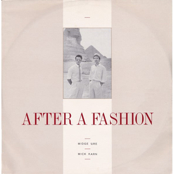 Midge Ure After A Fashion VINYL 12" - Single 45 RPM UK