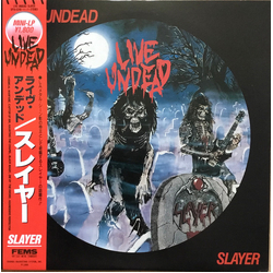Slayer Live Undead VINYL 12" - 33 ⅓ RPM Mini-Album