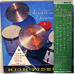 Max Roach Quintet Award-Winning Drummer VINYL LP - Stereo