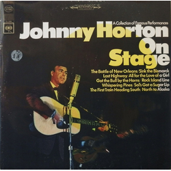 Johnny Horton Johnny Horton On Stage VINYL LP - Reissue Stereo
