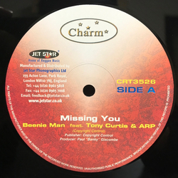 A.R.P. (2) Beenie Man L.U.S.T. (2) Tony Curtis Missing You / Sweetness Of Your Love VINYL 12" - 45 RPM