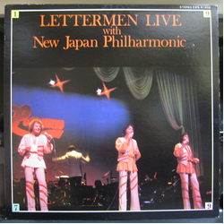 New Japan Philharmonic The Lettermen Lettermen Live With New Japan Philharmonic VINYL LP