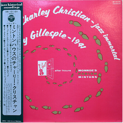 Charlie Christian Dizzy Gillespie Jazz Immortal VINYL LP - Mono Reissue