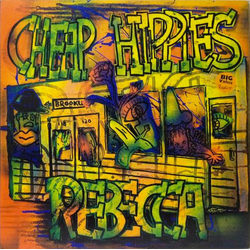 Rebecca (8) Cheap Hippies VINYL 12" - Stereo