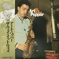 Art Pepper ...The Way It Was! VINYL LP - Reissue Stereo