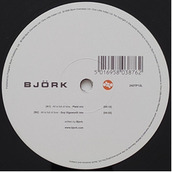 Björk All Is Full Of Love VINYL 12" - Single