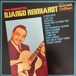 Django Reinhardt The Immortal VINYL LP - Compilation Reissue