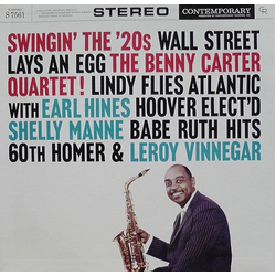 The Benny Carter Quartet Swingin' The '20s VINYL LP - Reissue Stereo Japan