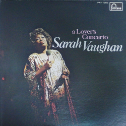 Sarah Vaughan A Lover's Concerto VINYL LP - Compilation Limited Edition Stereo Japan