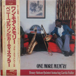 Benny Golson Quintet Curtis Fuller One More Mem'ry VINYL LP - Stereo
