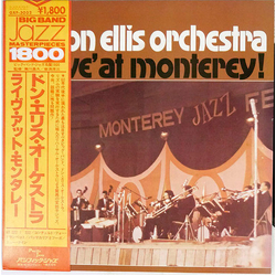 The Don Ellis Orchestra 'Live' At Monterey ! VINYL LP - Reissue