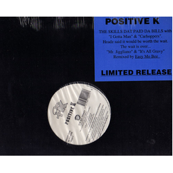 Positive K Mr. Jiggliano / It's All Gravy VINYL 12" - 33 ⅓ RPM Limited Edition