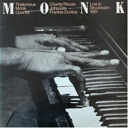 The Thelonious Monk Quartet Live In Stockholm 1961 VINYL LP - Stereo