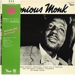 Thelonious Monk Round About Midnight VINYL LP - Reissue Mono Japan