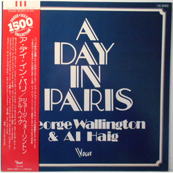 Al Haig Trio George Wallington Trio A Day In Paris VINYL LP - Compilation Mono