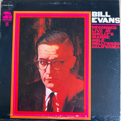 Bill Evans Recorded Live At Shelly's Manne Hole, Hollywood, California VINYL LP - Misprint Reissue Remastered Stereo