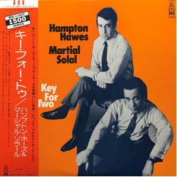 Hampton Hawes Martial Solal Key For Two VINYL LP
