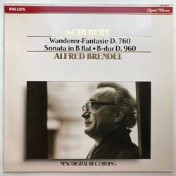 Alfred Brendel Franz Schubert Wanderer-Fantasie D. 760 · Sonata In B Flat = B-dur D. 960 VINYL LP