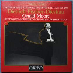 Dietrich Fischer-Dieskau Gerald Moore Liederabende Salzburger Festspiele Live 1957-1965 VINYL LP - Mono